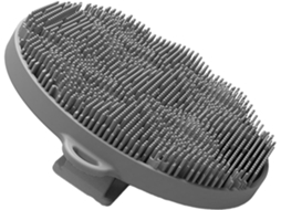 Lurelia Acessório De Duche Com Escova De Silicone Para Banho, Pega Ergonómica, Antiderrapante E Massagem Suave, Uso Diário Essencial