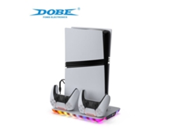 Suporte De Console Lichifit Para Console Ps5/ps5 Slim/ps5 Pro Com Iluminação Colorida Oem