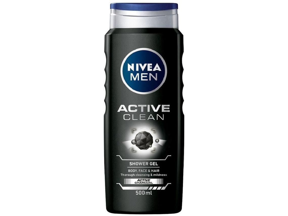 Gel de Banho Men Active Clean NIVEA emb. 500 ml