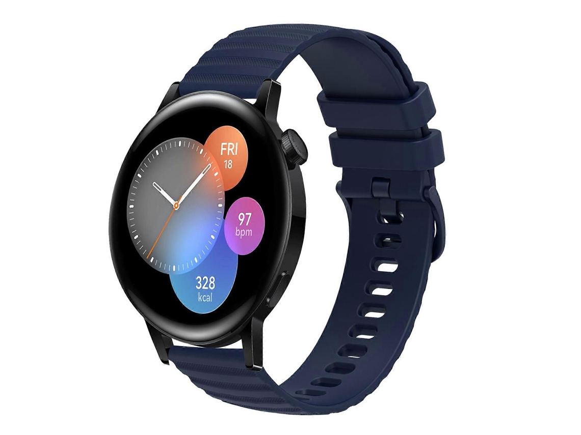 Pulseira De Silicone Sólida Com Padrão De Bolinhas Onduladas Para Huawei Watch Gt3 46mm 22mm