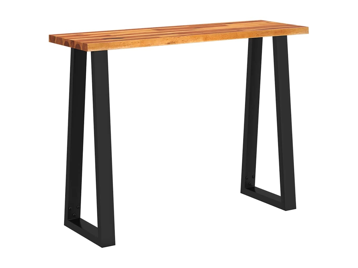 Console Table, Console Tables Vidaxl Marrom Madeira De Acácia (110 X 35 X 80 Cm)