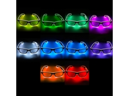 Óculos Led com Fio 10 Cores | S/MARCA