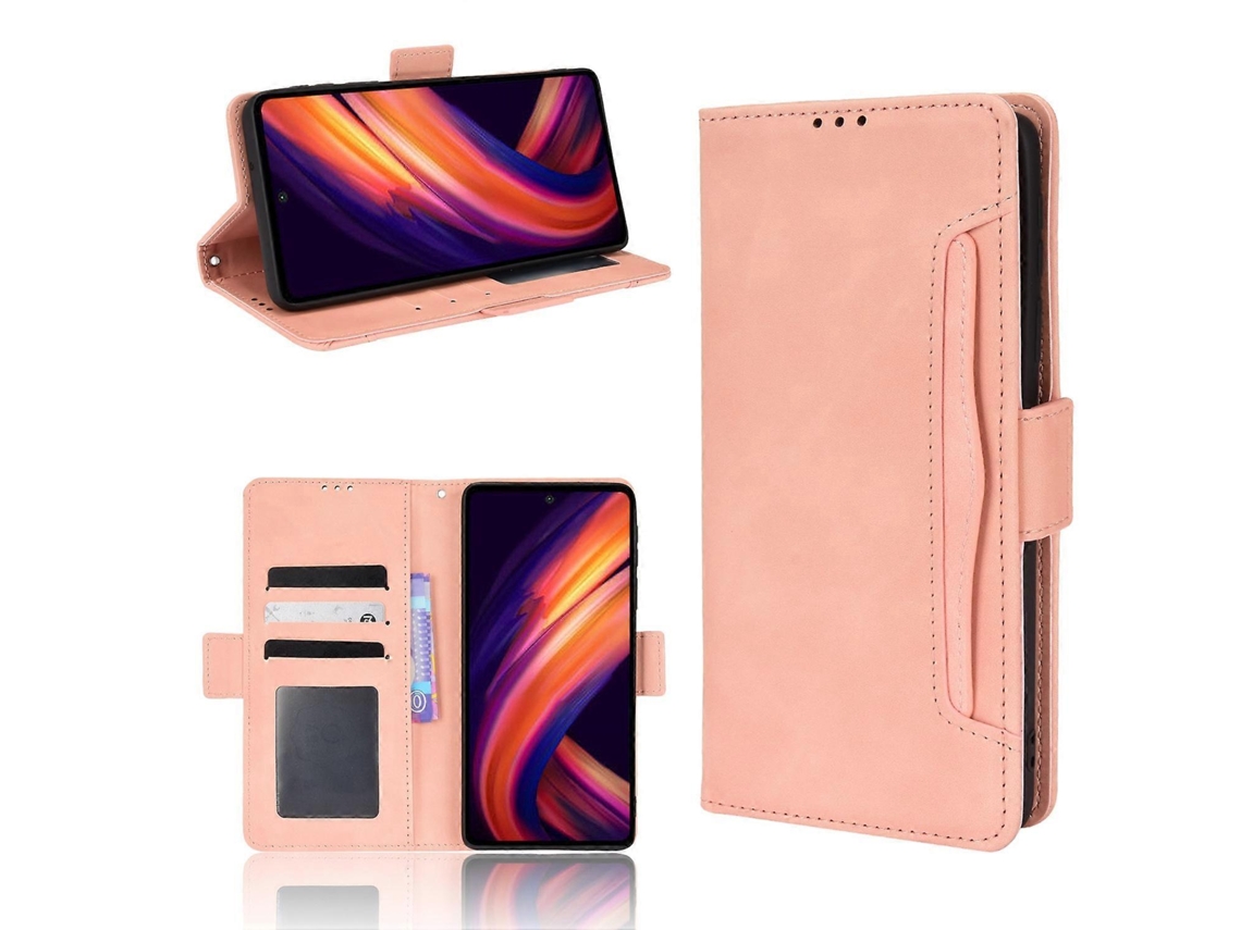 Capa Para Celular Motorola Moto Edge X30 Em Couro Com Textura De Bezerro E Toque Suave