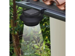 Conjunto Lâmpada Solar 6 Peças De Exterior Para A Cerca Calha