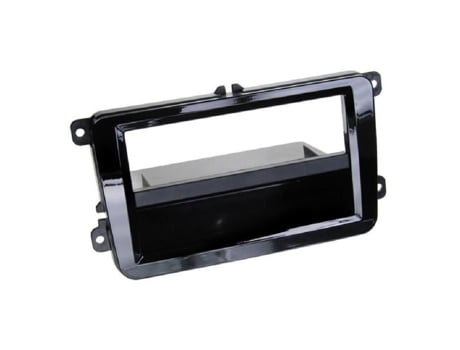 Suporte com Bolso Vazio Compatível com Seat Skoda Vw Preto Brilhante