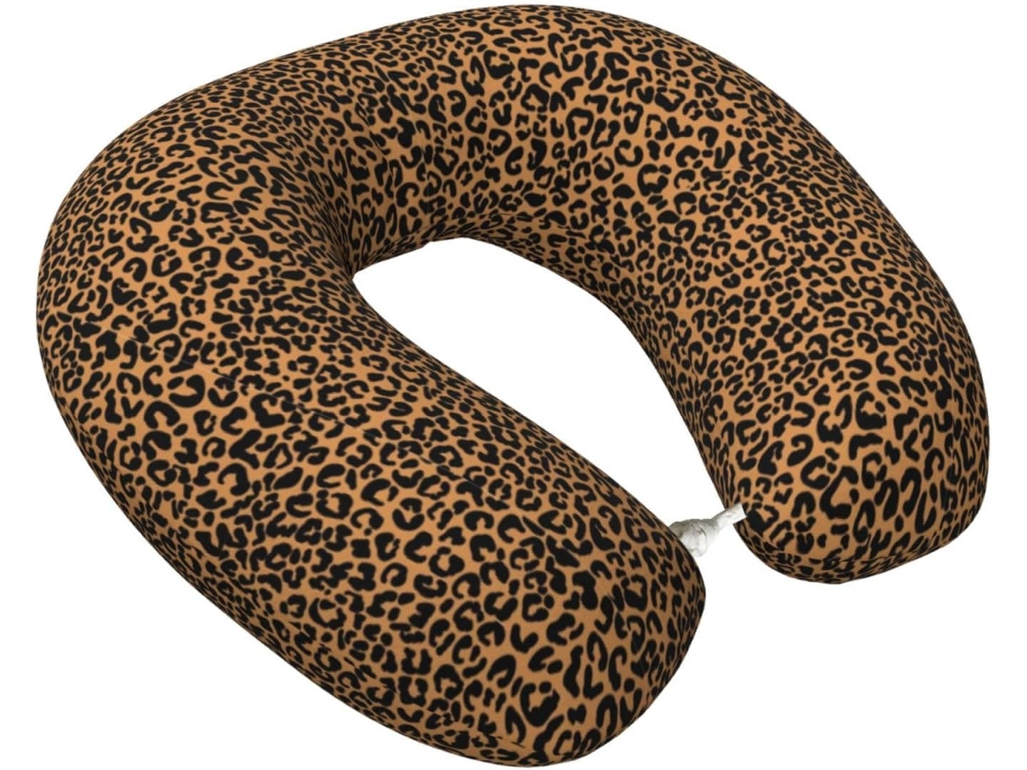 Travesseiro Vosery Leopardo Conforto Avião