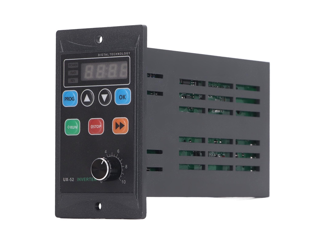 Inversor de Frequência Variável 750w 1ph 176‑264v Entrada 3ph 0‑220v Saída Motor S/MARCA