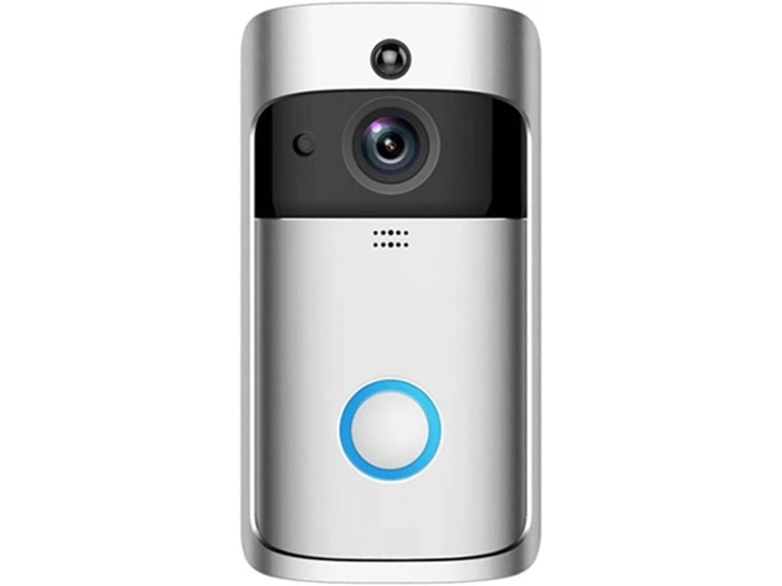 Campainha de vídeo sem fio Slowmoose com sensor de movimento e WiFi, sensor infravermelho