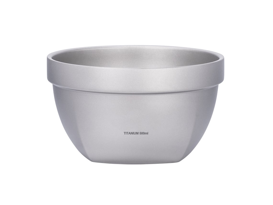 Taça Ultralight Ti Doble Camada Camping 500ml