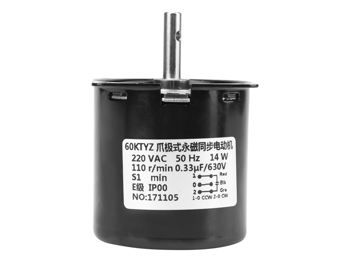 Motor Sincrono 60ktyz Caixa De Engrenagem 220v Substituição 110r Min