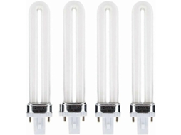 Lâmpada Uv De 9 W Para Secagem De Gel, Lâmpada Para Salão De Beleza Ly Ebike (pacote Com 4)