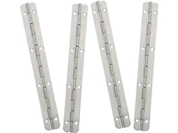 Conjunto De 4 Dobradiças Madeira Na Cor Natural Para Caixa Joias, Dobradiças Contínuas De Aço Inoxidável Para Piano