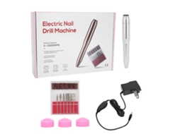 Máquina De Lixar Unhas Elétrica Portátil Profissional Com 20000rpm Para Manicure E Pedicure Prata Plug Us