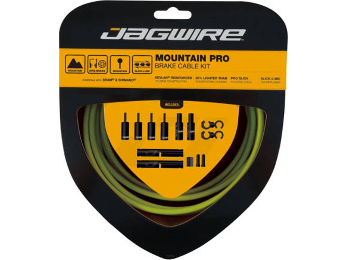 Kit de Travão JAGWIRE Mountain Pro Brake Kit (Amarelo - TU)