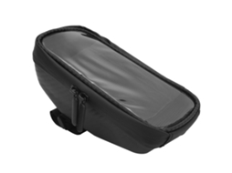 Mali bolsa para Bicicleta na Barra Dianteira Impermeável com Tela Tática para Celular de Até 6 Polegadas Acessório de Ciclismo
