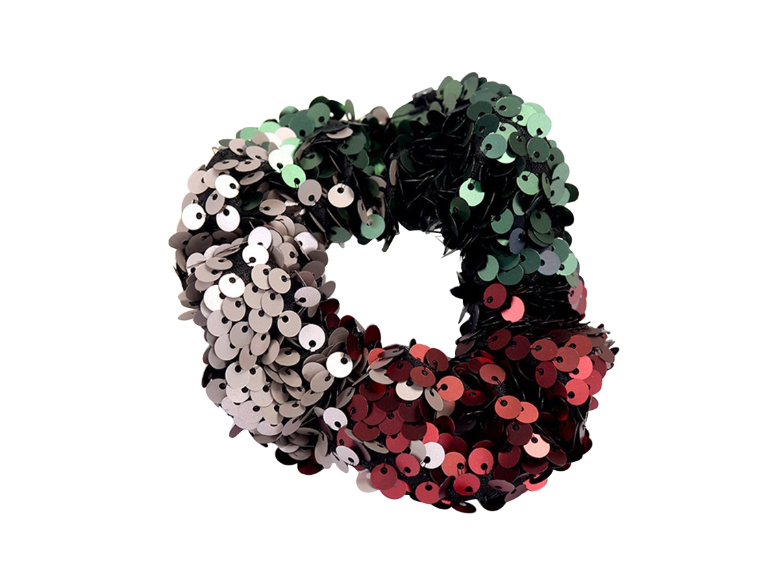 Scrunchie De Cabelo Moda Com Lantejoulas