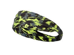 Faixa de cabelo de yoga verde em fibra de poliuretano seca rápida para esportes ao ar livre S/MARCA