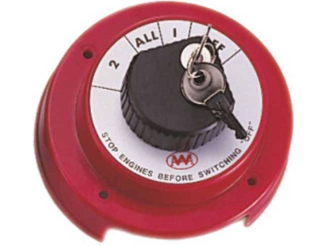 Conexão Elétrica TALAMEx Interruptor De Bateria 250A Vermelho