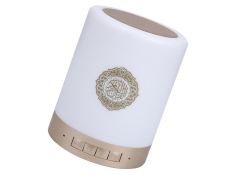 N217811-Boy Portátil 8Gmp3 Touch Led Lamp Controle Remoto Sem Fio Bluetooth Alcorão Alto-Falante com 25 Idiomas GOTOTOP