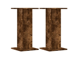 Plant Stand, Plant Stands Vidaxl Marrom Madeira Processada (30 X 30 X 60 Cm)