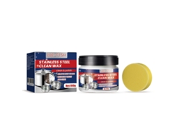 Pasta de Limpeza para Aço Inoxidável, Protege e Brilha Eletrodomésticos Inox LAXISCREED