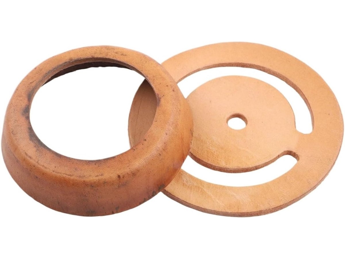2 Kits Reparação Bomba Manual, Pistão Diâmetro 75mm Com Válvula Anti-retorno Em Couro.