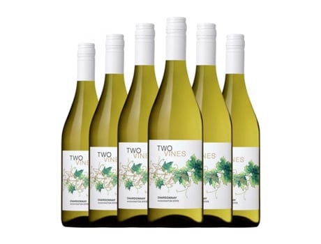 Vinho branco COLUMBIA CREST Two Vines Chardonnay (0.75 L - 6 Unidades)