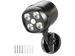 Refletor Led Exterior Sensor Movimento Ip65 Bateria 600 Lúmenes CHARM