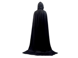Capa com Capuz Fasst de Veludo, Unissex, Longa, para Halloween e Cosplay | S/MARCA