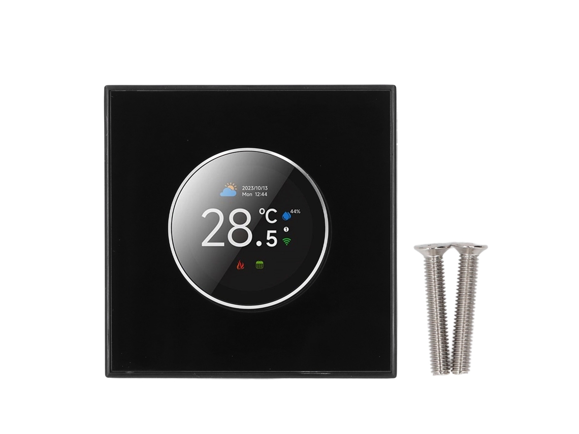 Termostato inteligente com alça rotativa wifi tuya controle digital aquecimento água 95 240vac