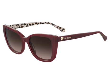 Óculos de Sol de Mulher MOSCHINO LOVE Rede Vermelho (54/18/140 cm)