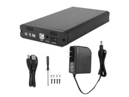 Caixa De Disco Rígido Móvel De 3,5 Polegadas Enclosure De Hdd Externo Usb2.0 Sata/ide