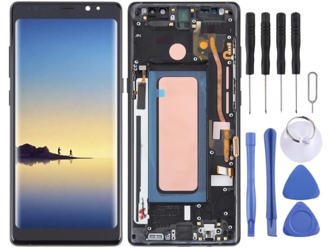 Tela Lcd Para Celular Galaxy Note 8 Sm-n950 Com Material Tft.