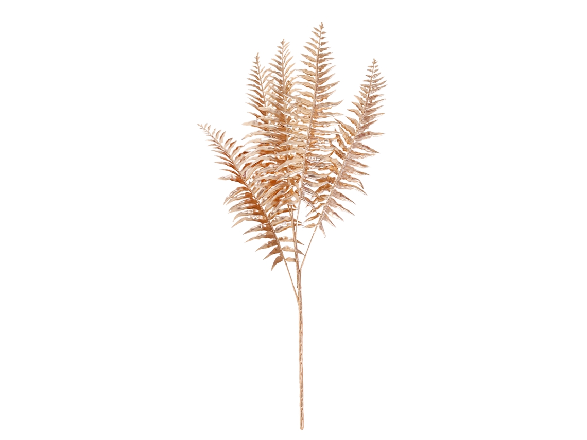 Folha Ginkgo Eucalipto Simulada Dourada Decoração Ventilação