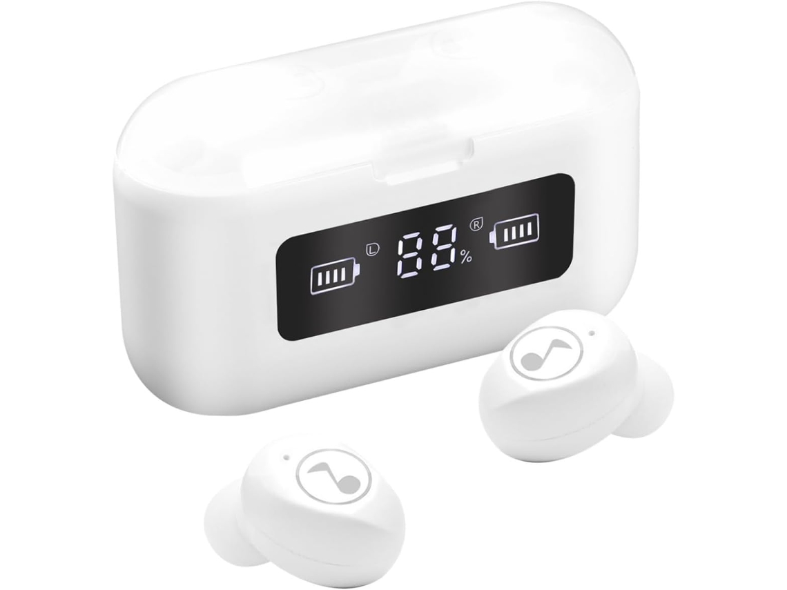 Fone De Sem Fio À Prova Com 2200 Mah E Tela Para Ao Ar Livre Uso No