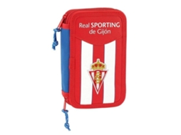 Estojo Duplo SPORTING DE GIJÓN GIJON (12.5x19.5x4cm)