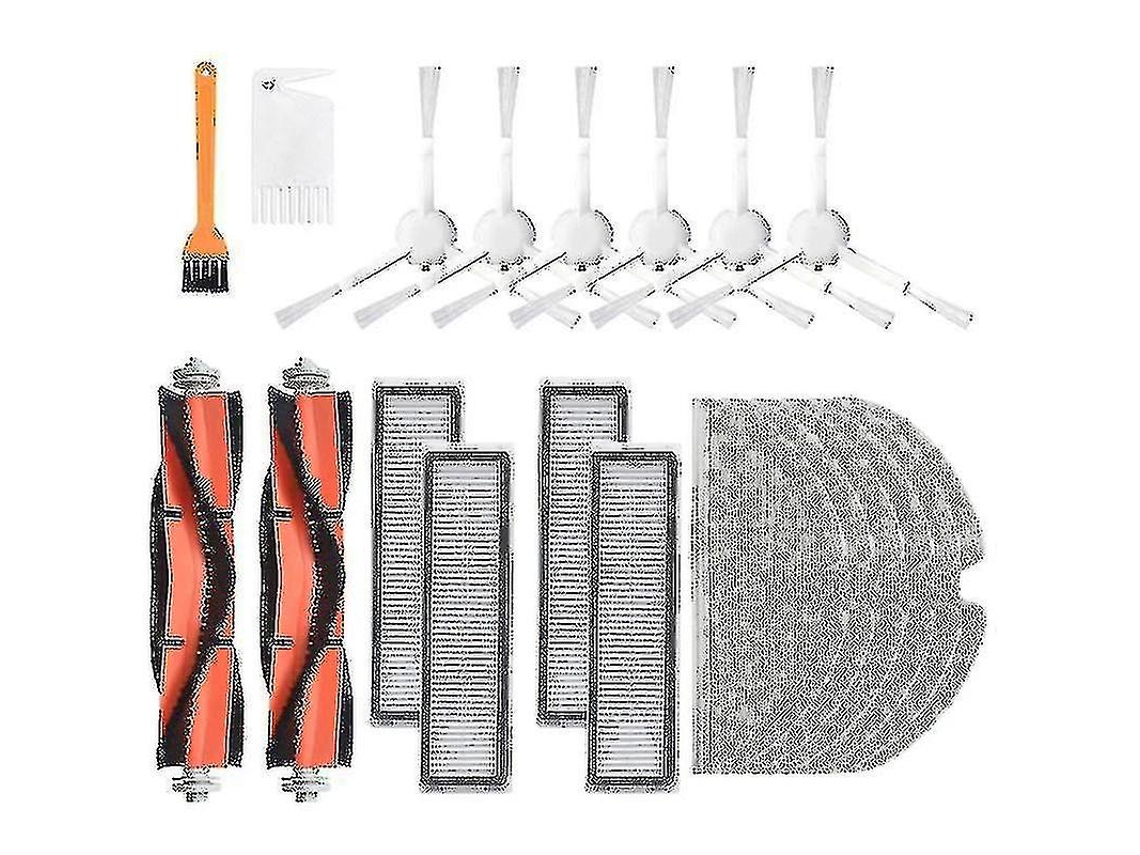 20 peças de reposição para o aspirador de pó robô Xiaomi Dreame D9, acessórios, escovas, filtros e peças de reposição. Obrigado, Slowmoose.