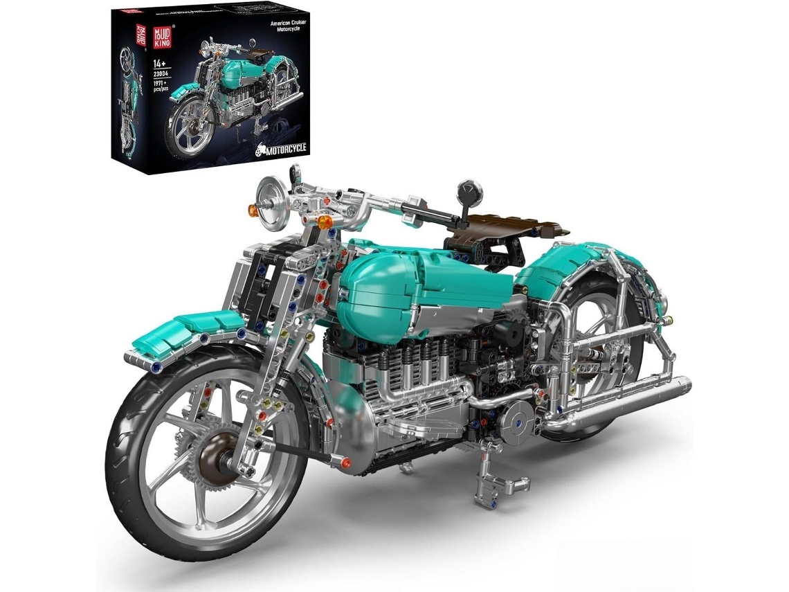 Mould King Motocicleta Cruiser Americana 23004