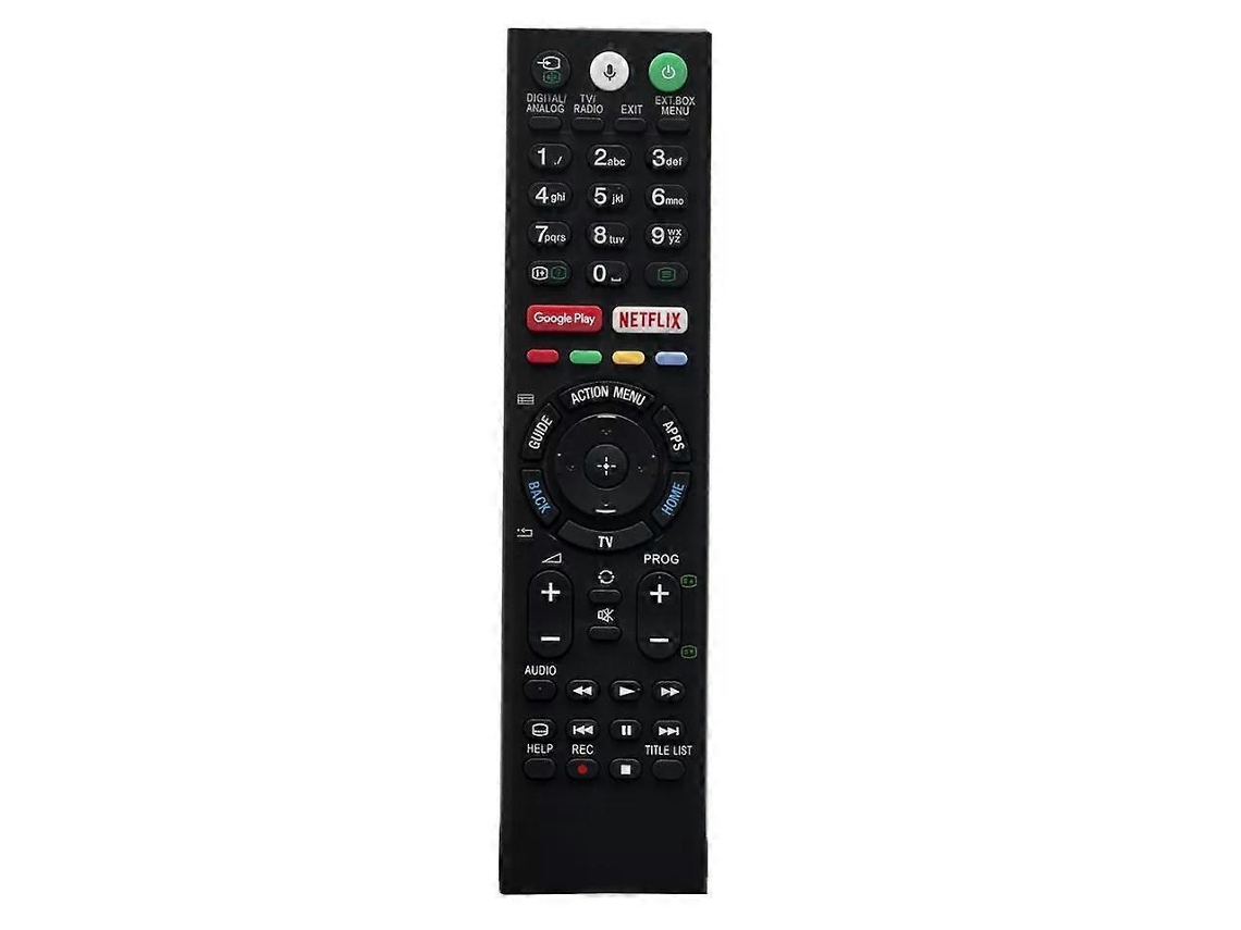 Controle remoto RMF TX310E para TV Sony Bravia com função de voz KD-43XF7596 KD-43XF8096