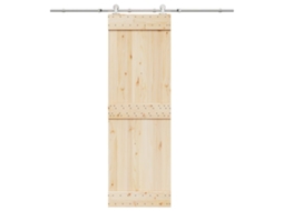 Vidaxl Kit Ferragens P/ Porta Deslizante 200cm Aço Inoxidável Prateado