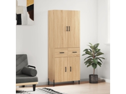 Highboard, Highboards Vidaxl Marrom Madeira Processada (n/a)