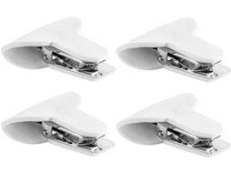 Conjunto De 4 Prendedores Espuma Antiderrapante E Metal Para Colchas, Lençóis E Edredons, Instalação Prática Para Uso