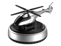 Helicóptero Solar Giratório Decoracao para Aromaterapia, Difusor de Aromas para Carro e Casa