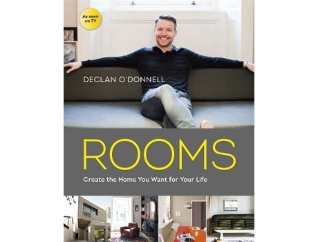 Livro ROOMS de Declan O'Donnell (Inglês - Capa Dura)