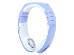 Ventilador de Pescoço Portátil Usb Mini Cooler Roxo