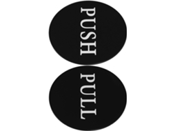 Placas De Acrílico Housoutil Para Portas Vidro Com Avisos Em Caracteres Chineses, Resistentes A Danos, Modernas E