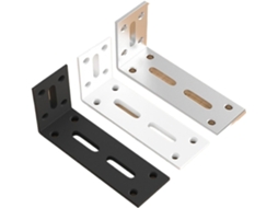 Suporte De Fixação Em L Ferro Angular Para Armário Suspenso Ângulo Reto Com Canto Reforçado Multifuncional Aço