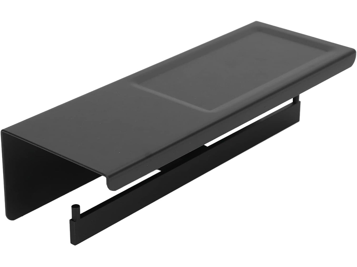 Suporte De Parede Para Vaso Sanitário, À Prova D Água, Com Prateleira Para Banheiro E Hotel, Design Em Liga De Alumínio