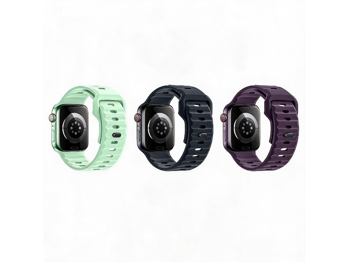 3 Pcs Bracelete Para Apple Watch 38/40/41/42mm Cuich