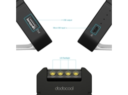 Carregador Solar Portátil 4200 Mah Power Bank Bateria Externa Com Lanterna Led 4 Luzes Preta